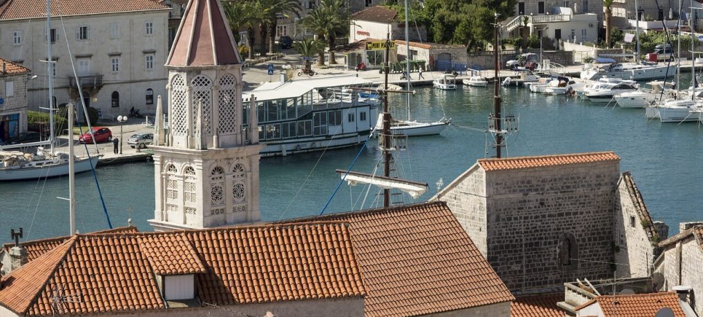 Trogir- dalmatyńskie miasto z wyspą