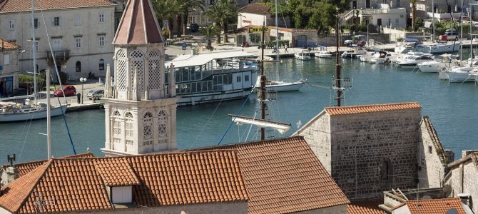 Trogir- dalmatyńskie miasto z wyspą