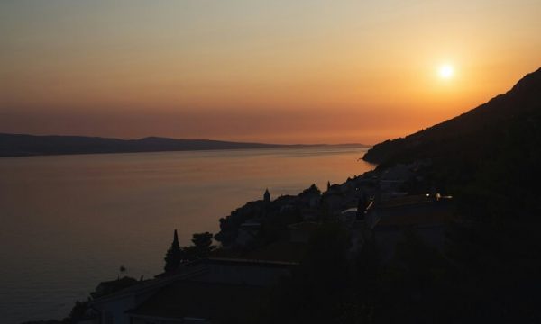 Słońce zachodzi w Chorwacji